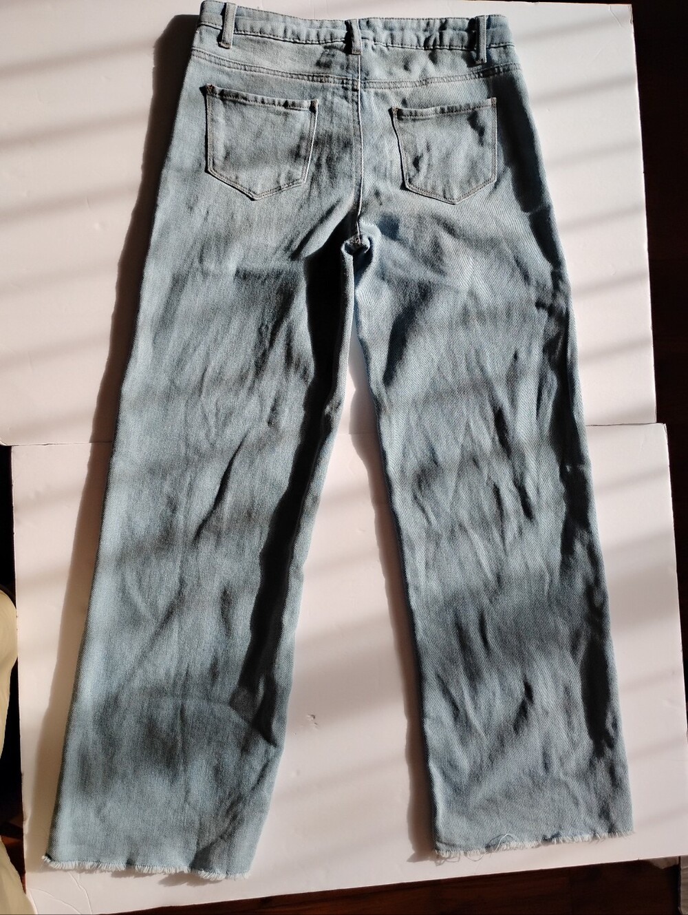 Vanilla Star Light Blue Wide-Leg Jeans